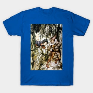 The Cask of Amontillado - Arthur Rackham for Edgar Allan Poe T-Shirt